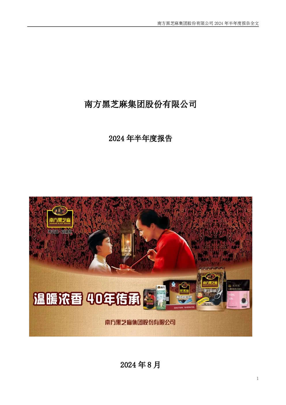 黑芝麻：2024年半年度报告