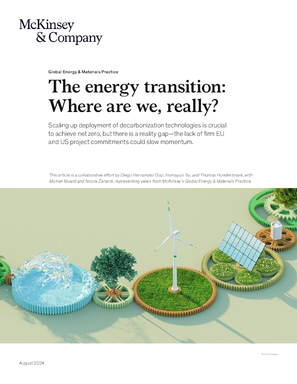 能源转型 ： 我们到底在哪里 ？