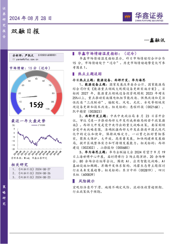 鑫融讯：双融日报