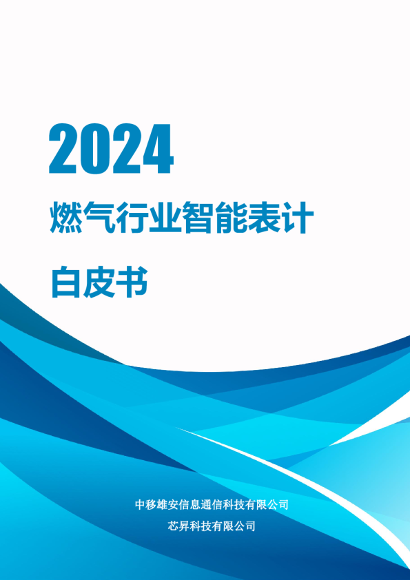 燃气行业智能表计白皮书