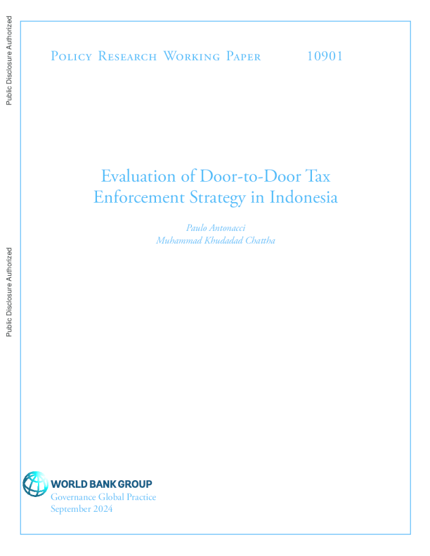 印尼门到门税收执法策略评价