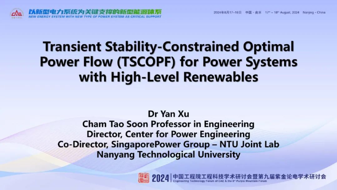 2024年考虑高比例新能源不确定性的电力系统暂态稳定约束最优潮流报告