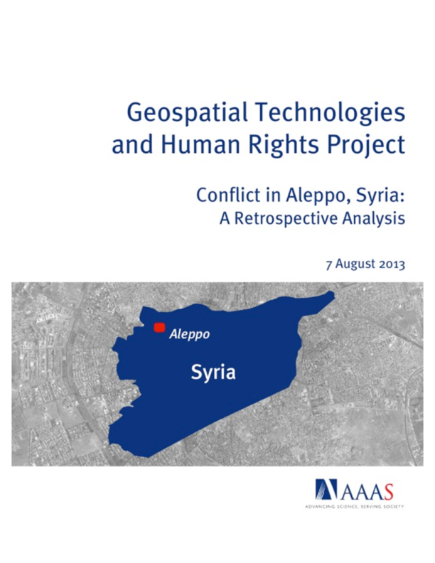 Conflict in Aleppo, Syria: A Retrospective Analysis 