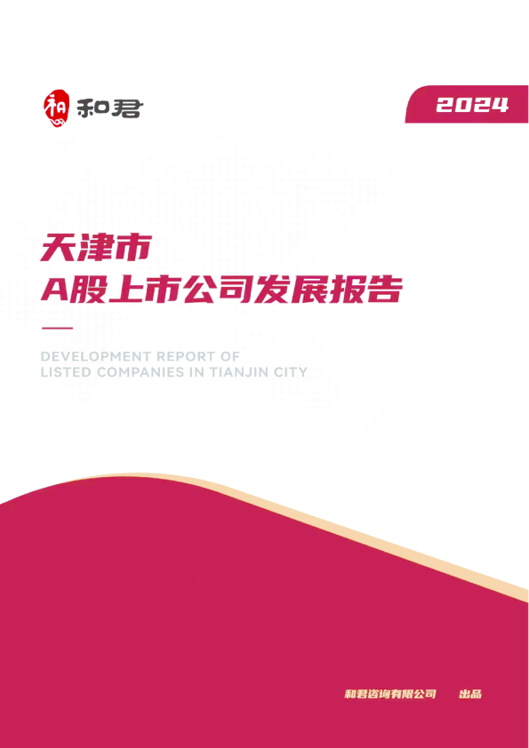 天津市2024年度上市公司报告
