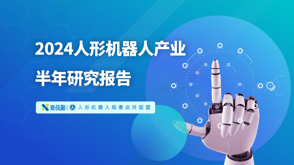 2024人形机器人产业半年研究报告