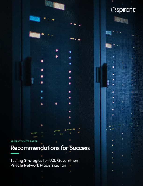 美国政府专用网络现代化测试策略