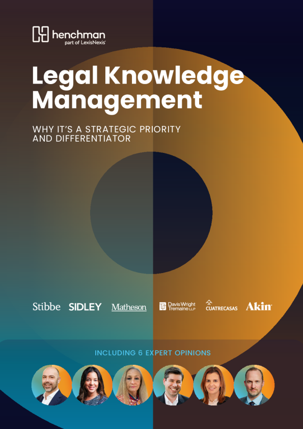 2024年法律知识管理为什么是战略重点和区别报告