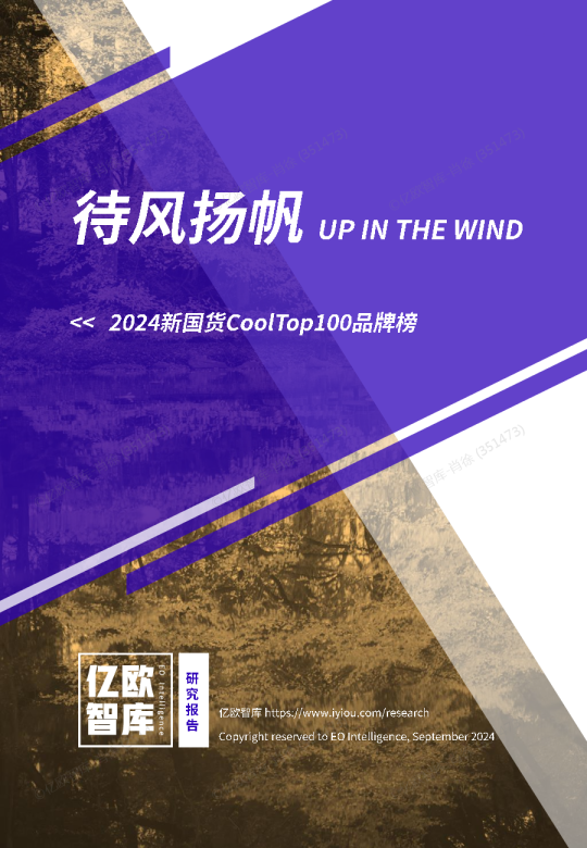 2024新国货CoolTop100品牌榜