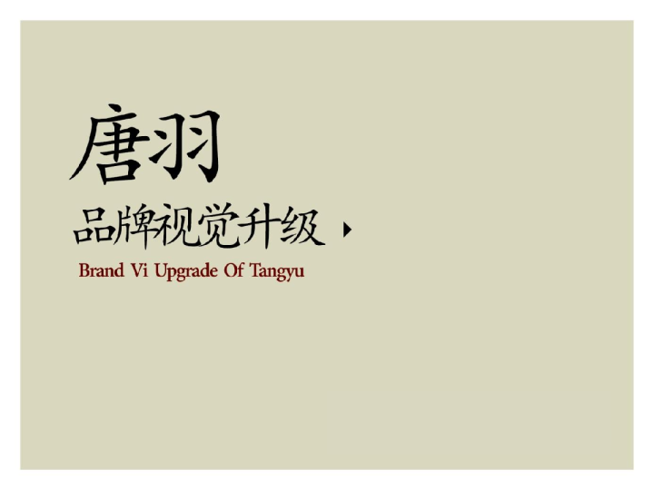 唐羽中国茶-品牌视觉升级