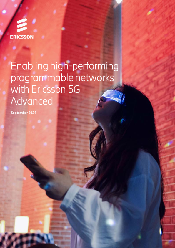 爱立信 5G Advanced 支持高性能网络