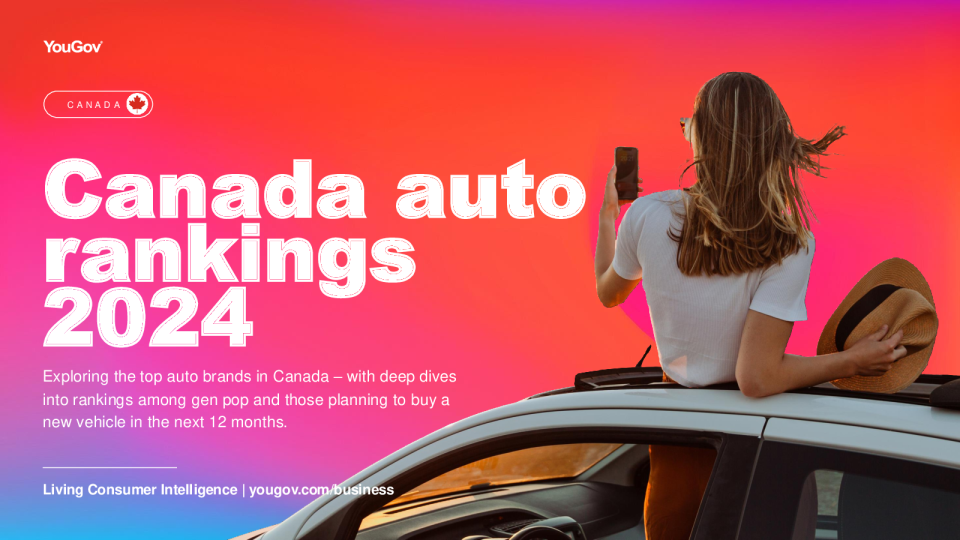 加拿大汽车排名报告 2024