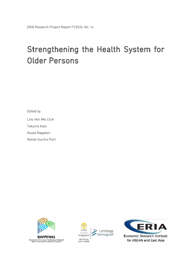 Strengthening the Health System for Older Persons