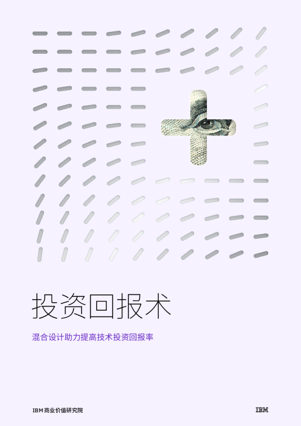 投资回报术：混合设计助力提高技术投资回报率