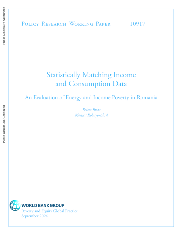 统计匹配的收入和消费数据