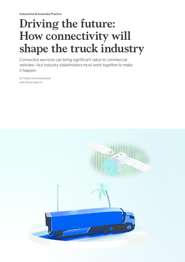 驱动未来 ： 连接将如何塑造卡车行业