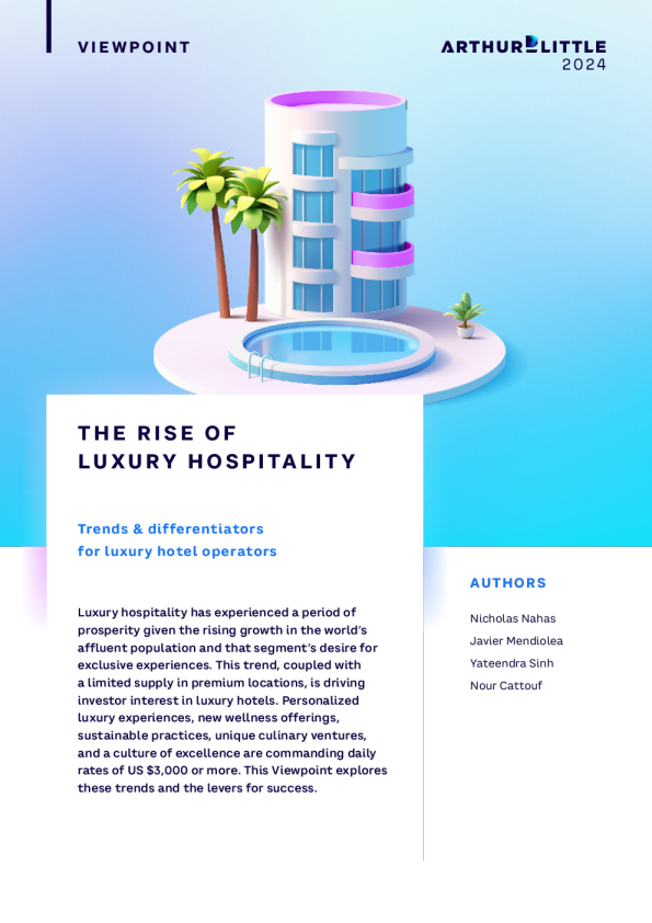 奢华款待的兴起