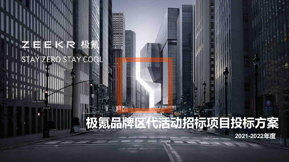 极氪品牌区代活动招标项目投标方案