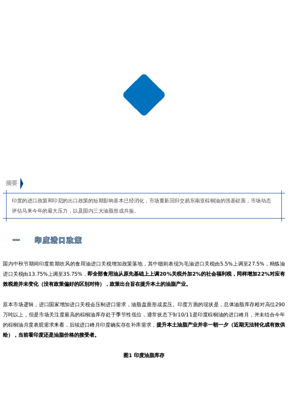 【市场聚焦】棕榈油:共振