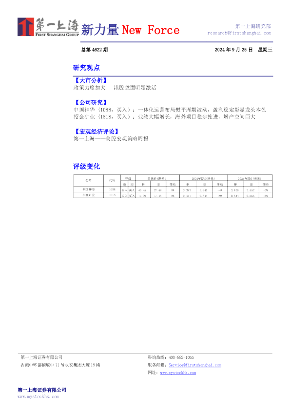 新力量New Force总第4622期