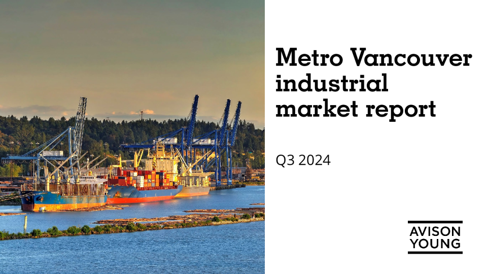 大温哥华工业市场报告|2024年第三季度