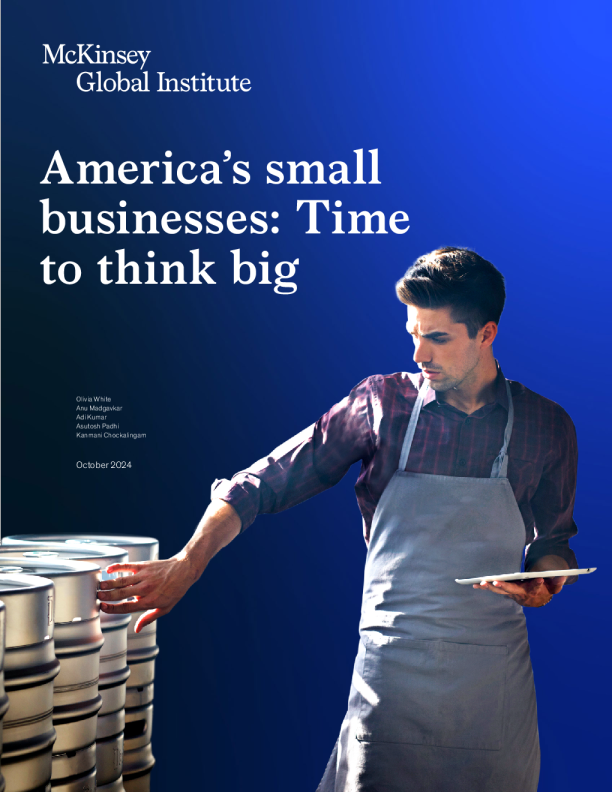 美国的小企业：是时候大胆思考了