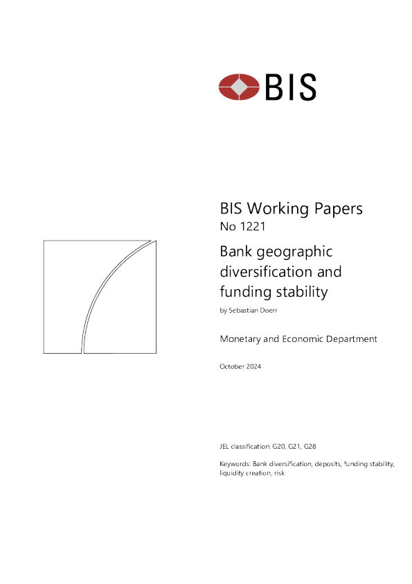银行地域多元化和资金稳定性