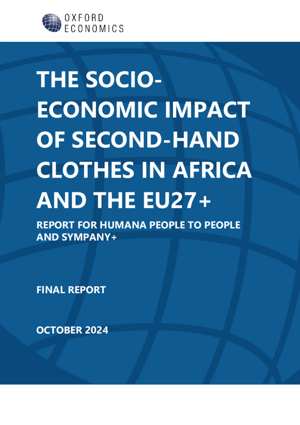 二手服装对非洲和欧盟27国的社会经济影响+-2024.10