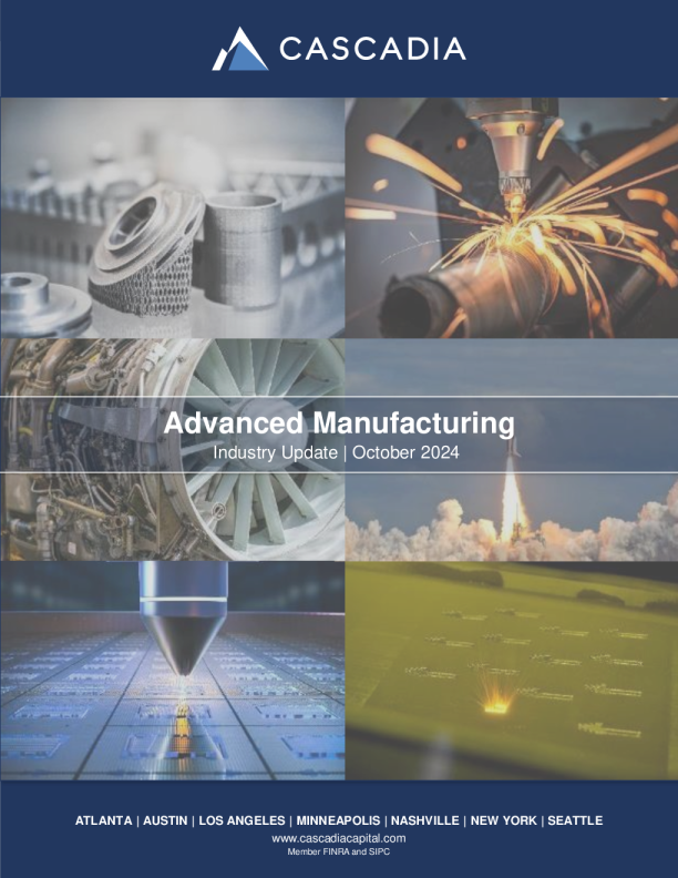 先进制造业月度更新-2024年10月