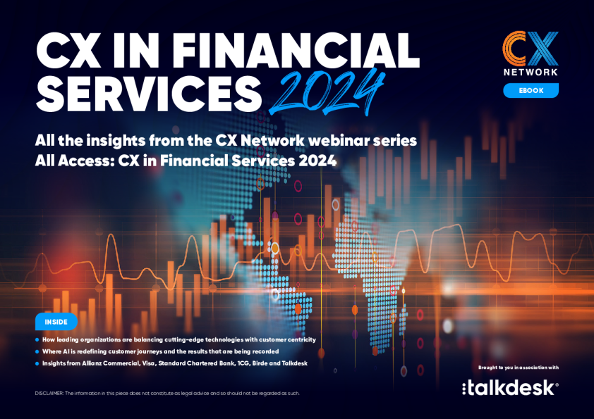 金融服务中的 CX 2024