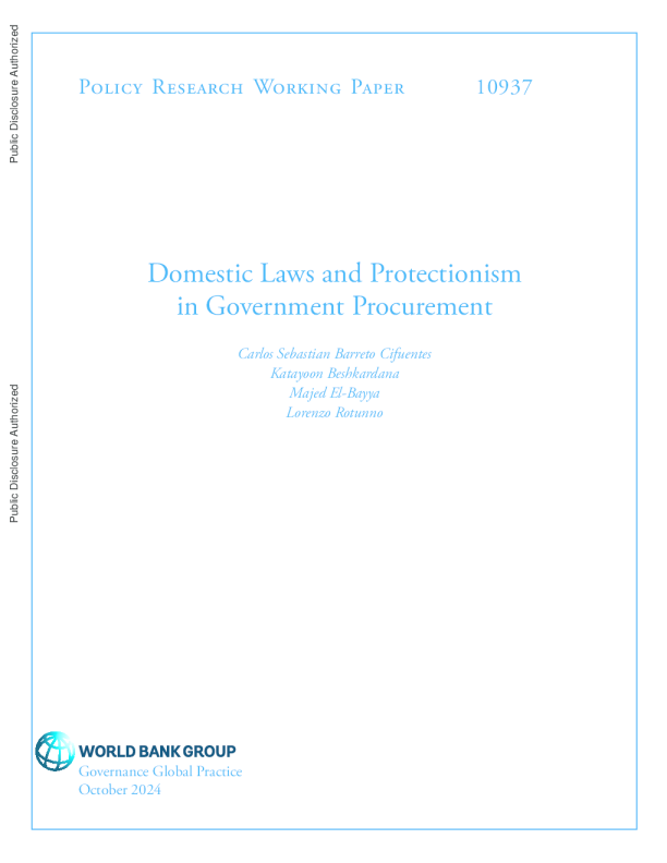 国内法律与政府采购中的保护主义