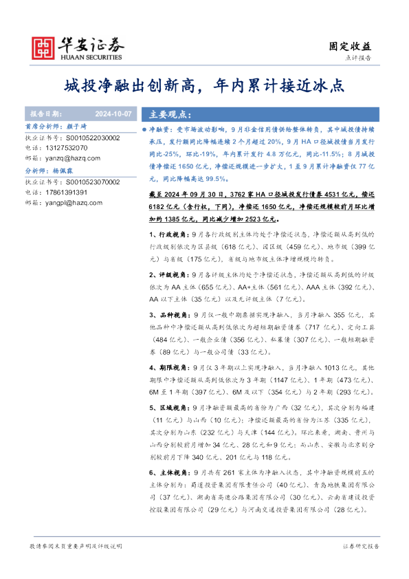 城投净融出创新高，年内累计接近冰点