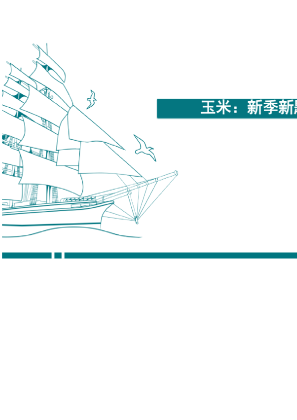 季报 | 新湖农产(玉米)四季报:新季新题材,供需再博弈