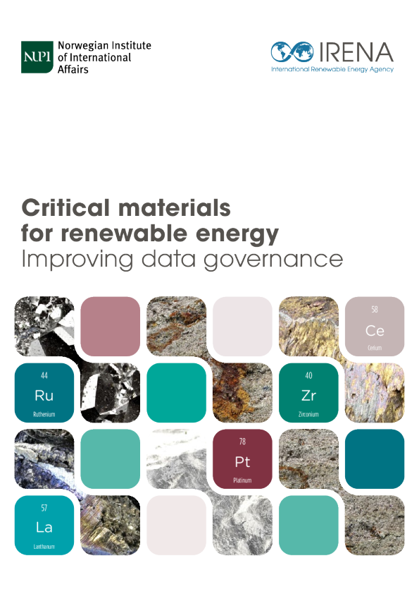 可再生能源的关键材料 ： 改善数据治理