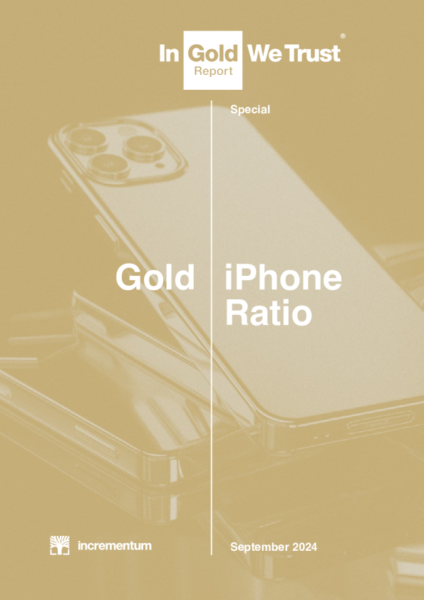 2024年iPhone与黄金的比率