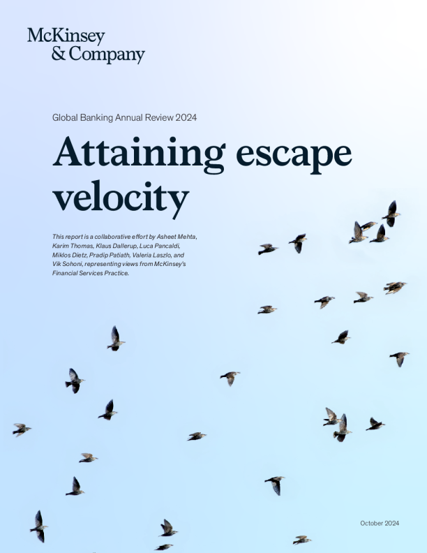 《2024年全球银行业年度回顾：实现逃逸速度》