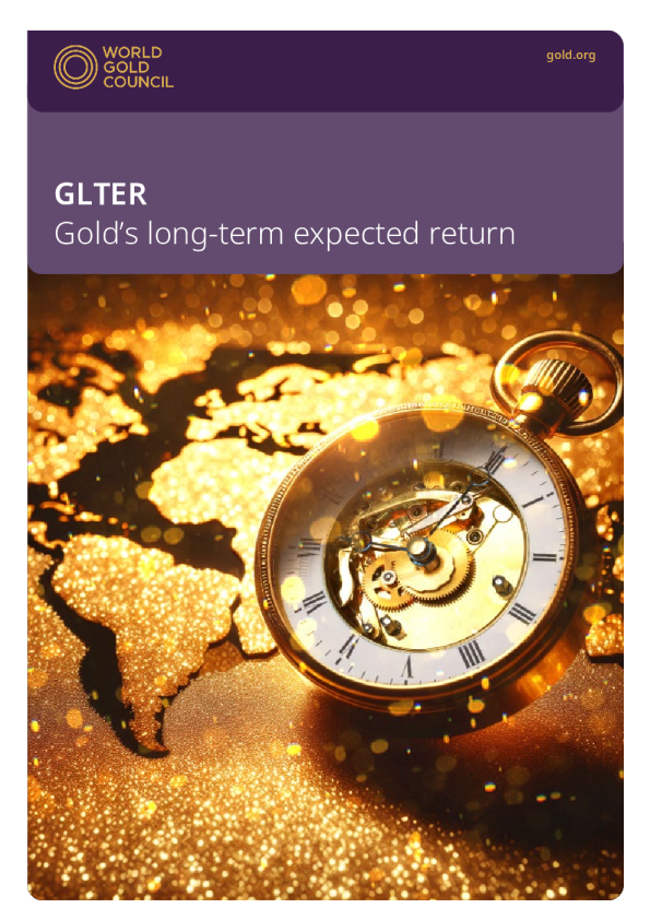 黄金的长期预期回报