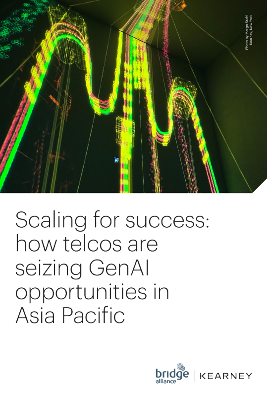 扩大规模以取得成功：电信公司如何抓住亚太地区的GenAI机会