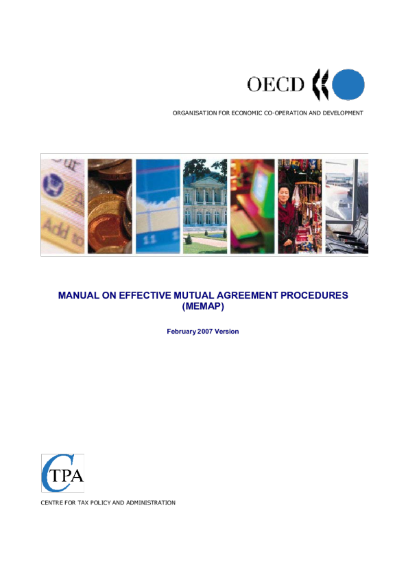 有效共同协议程序手册 (MEMAP)