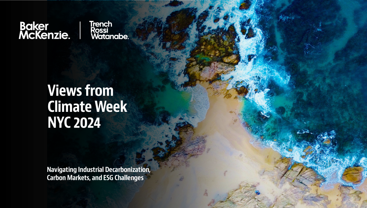 驾驭工业脱碳、碳市场和 ESG 挑战