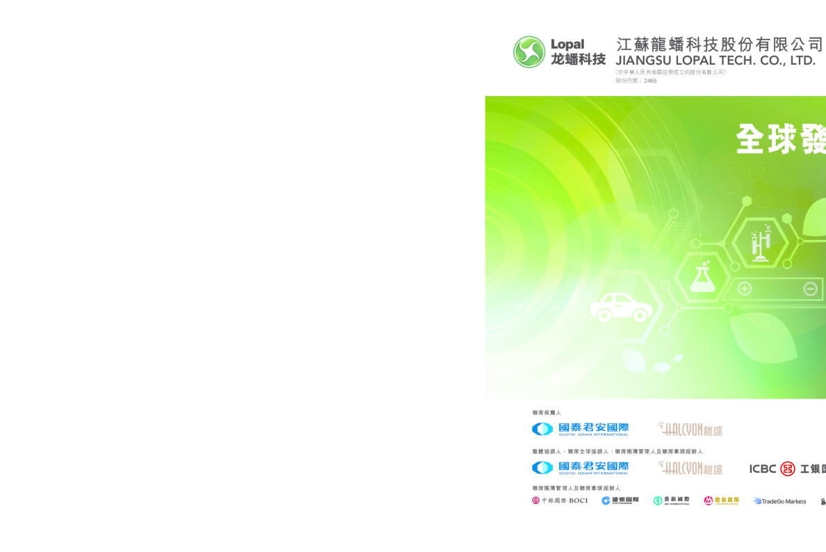 龙蟠科技招股说明书