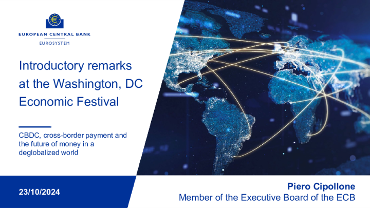 欧洲央行华盛顿特区经济节开场白