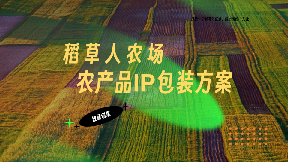 稻草人农场推广包装思考