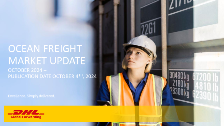 DHL海运市场更新 —— 2024年10月