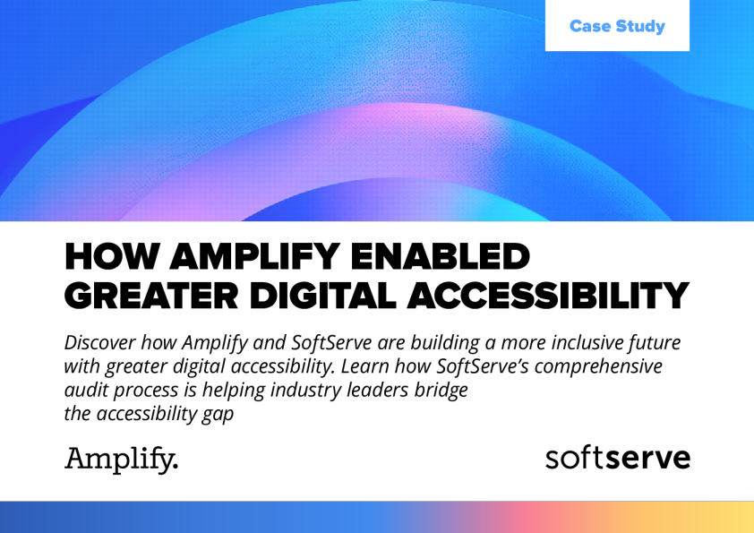 amplify如何实现更大的数字可访问性