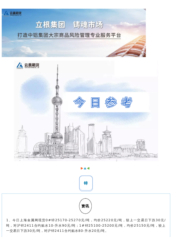 云晨研究 | 今日参考2024.10.31