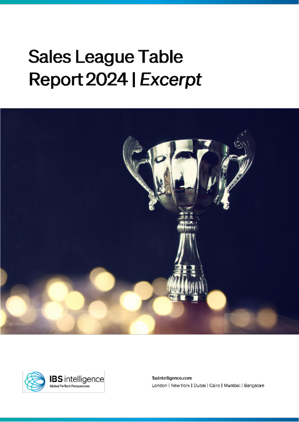 Temenos 被 IBS Intelligence 评为八个类别中排名第一的最畅销银行软件