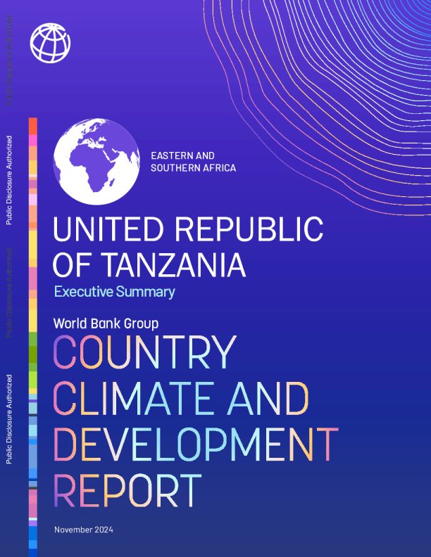 坦桑尼亚联合共和国-国家气候与发展报告（执行摘要）