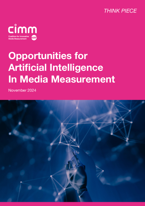 媒体测量中的人工智能机遇