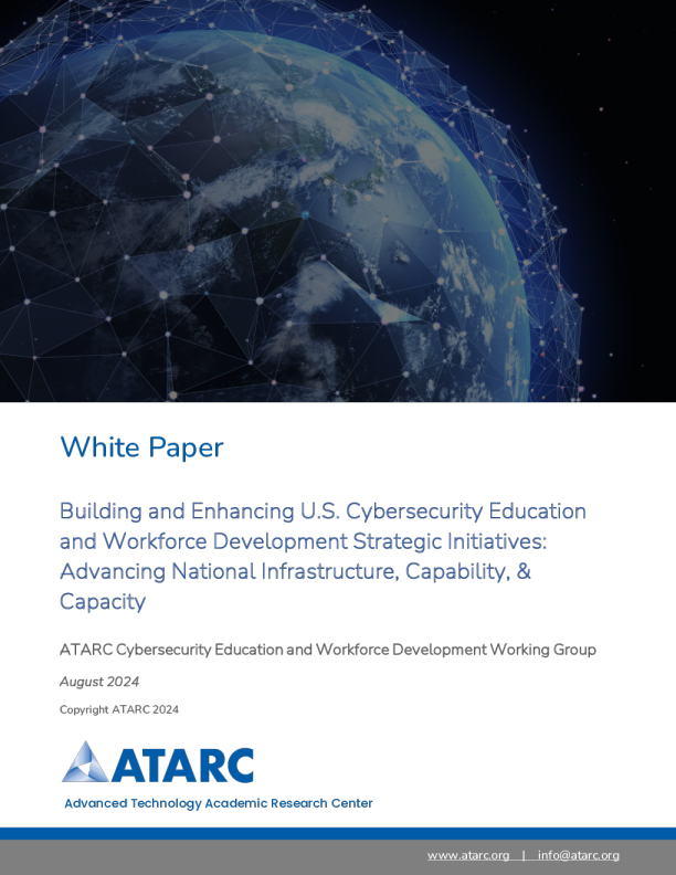 建设和加强美国网络安全教育和劳动力发展战略举措