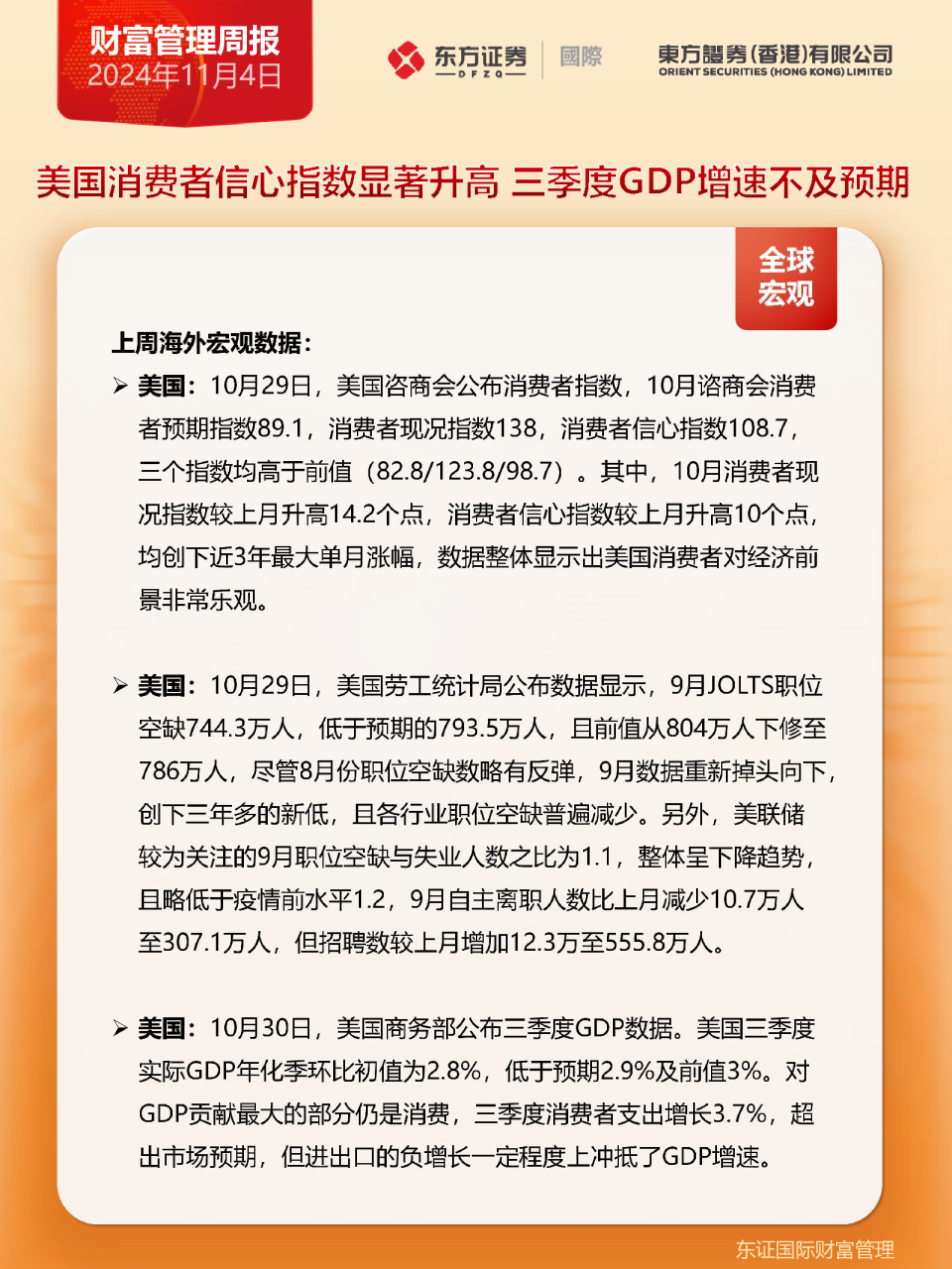 财富管理周报